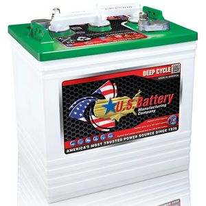 US 125 Deep Cycle Monobloc Battery 6V 242Ah Also Known As: PB6235, ASDT, T-125, CR-235, GC2H, GC2